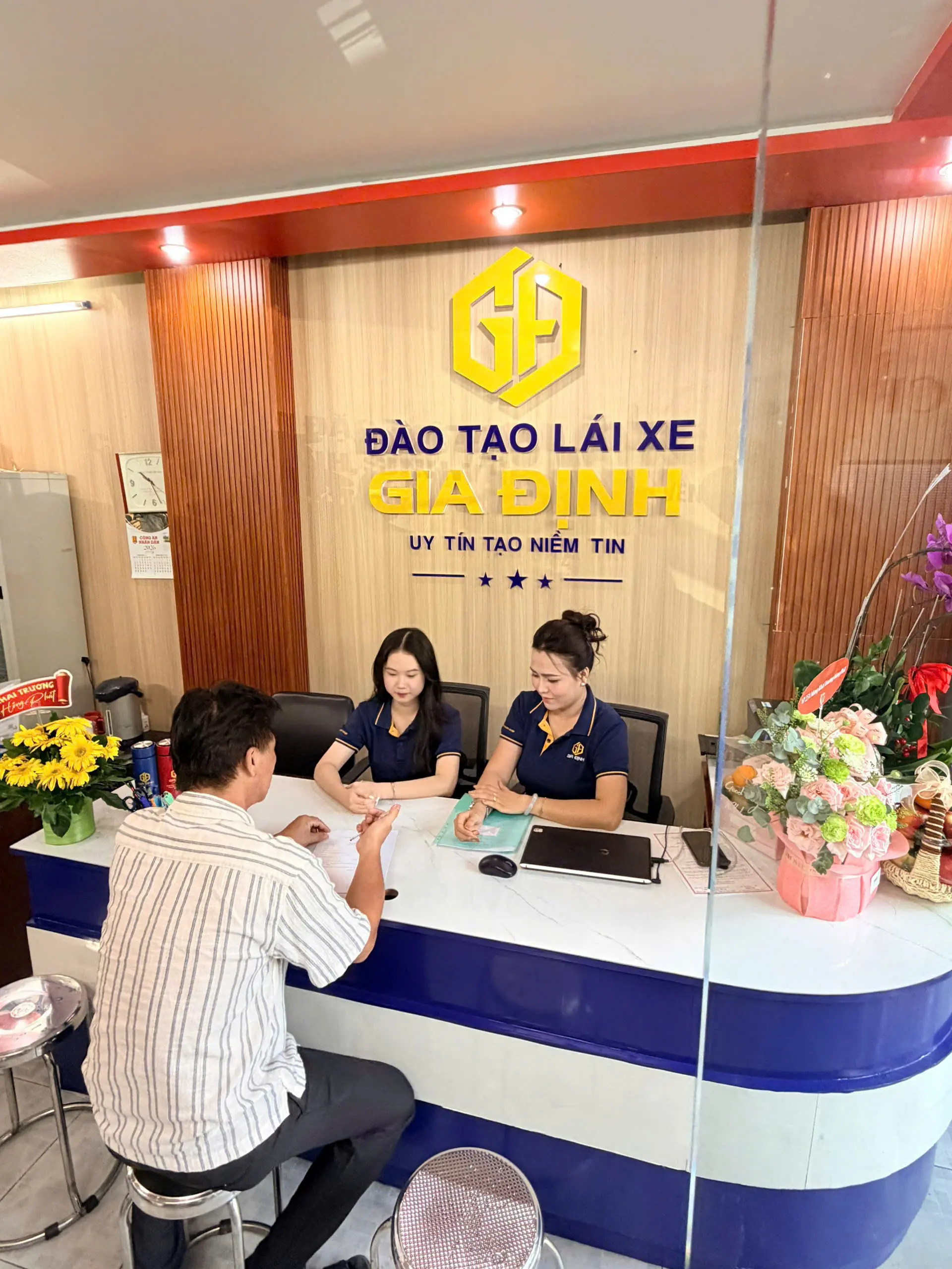 Văn phòng đào tạo lái xe Gia Định